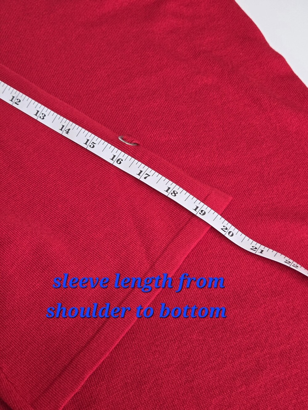 Liz Claiborne Bright Red Women's Knit Pullover - Picture 8 of 11